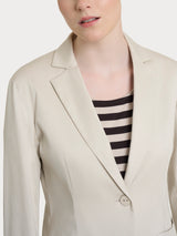 Blazer con due bottoni in Satin Power Bianchi Donna - Ragno
