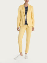 Blazer con due bottoni in Satin Power Gialli Donna - Ragno