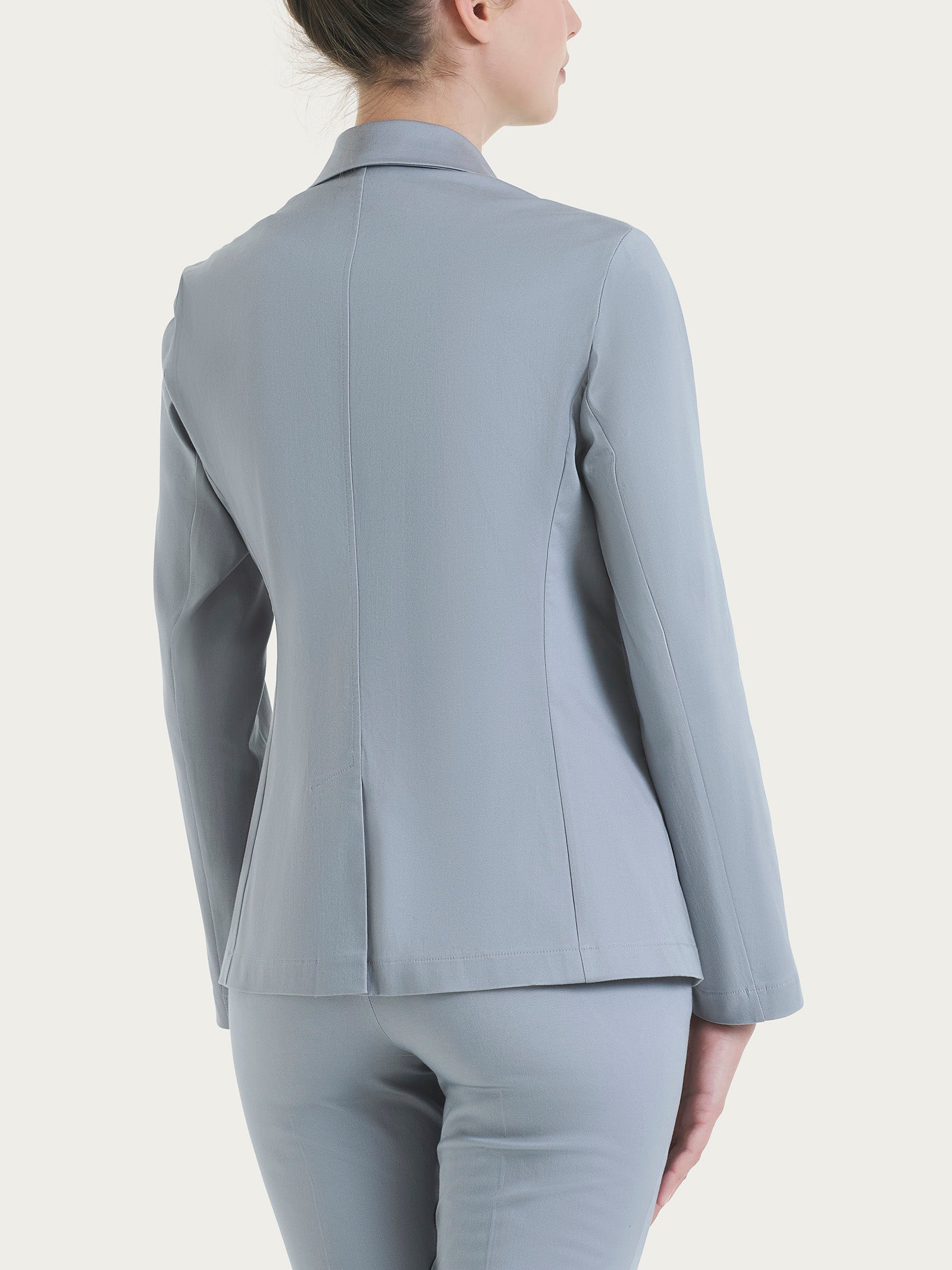 Blazer con due bottoni in Satin Power Grigi Donna - Ragno