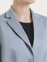 Blazer con due bottoni in Satin Power Grigi Donna - Ragno