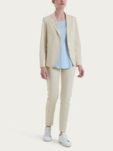 Blazer con due bottoni in Satin Power Marroni Donna - Ragno