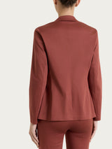 Blazer con due bottoni in Satin Power Marroni Donna - Ragno