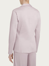 Blazer con due bottoni in Satin Power Rosa Donna - Ragno