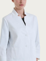 Blazer corto in Satin Power Bianchi Donna - Ragno