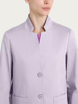 Blazer corto in Satin Power Rosa Donna - Ragno