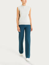 Maglia smanicata in Super Soft Bianchi Donna - Ragno