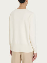 Maglia girocollo in Super Soft Bianchi Donna - Ragno