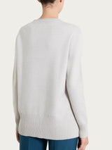 Maglia girocollo in Super Soft Bianchi Donna - Ragno