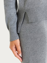 Maglia girocollo in Super Soft Neri Donna - Ragno