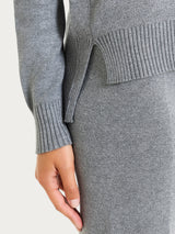 Maglia girocollo in Super Soft Neri Donna - Ragno