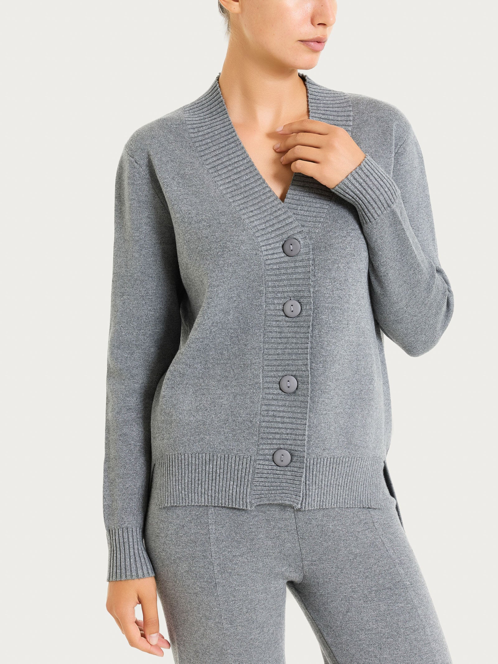 Cardigan Donna H&m Cardigan Neri Lunghi Maglioni Da Donna E