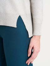 Dolcevita asimmetrico in Super Soft Bianchi Donna - Ragno