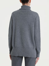 Dolcevita asimmetrico in Super Soft Neri Donna - Ragno