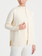 Cardigan aperto in Super Soft Bianchi Donna - Ragno
