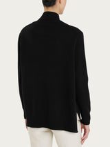 Cardigan aperto in Super Soft Neri Donna - Ragno