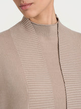 Cárdigan abierto «Super Soft» marrón para mujer - Ragno