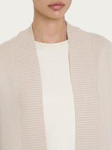 Cardigan aperto in Super Soft Bianchi Donna - Ragno