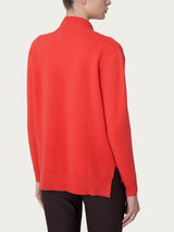 Cardigan aperto in Super Soft Rossi Donna - Ragno