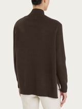 Cardigan aperto in Super Soft Marroni Donna - Ragno