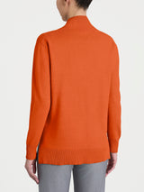 Cardigan aperto in Super Soft Arancioni Donna - Ragno