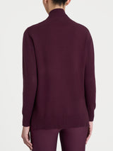 Cardigan aperto in Super Soft Viola Donna - Ragno