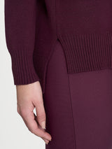 Cardigan aperto in Super Soft Viola Donna - Ragno