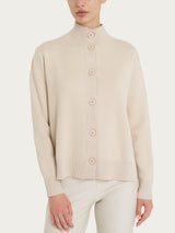 Cardigan aperto con bottoni in super soft - - Ragno