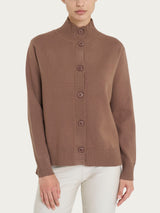 Cardigan aperto con bottoni in super soft - - Ragno