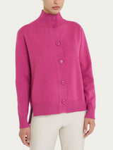 Cardigan aperto con bottoni in super soft - - Ragno