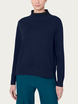 Lupetto in Super Soft Blu Donna - Ragno