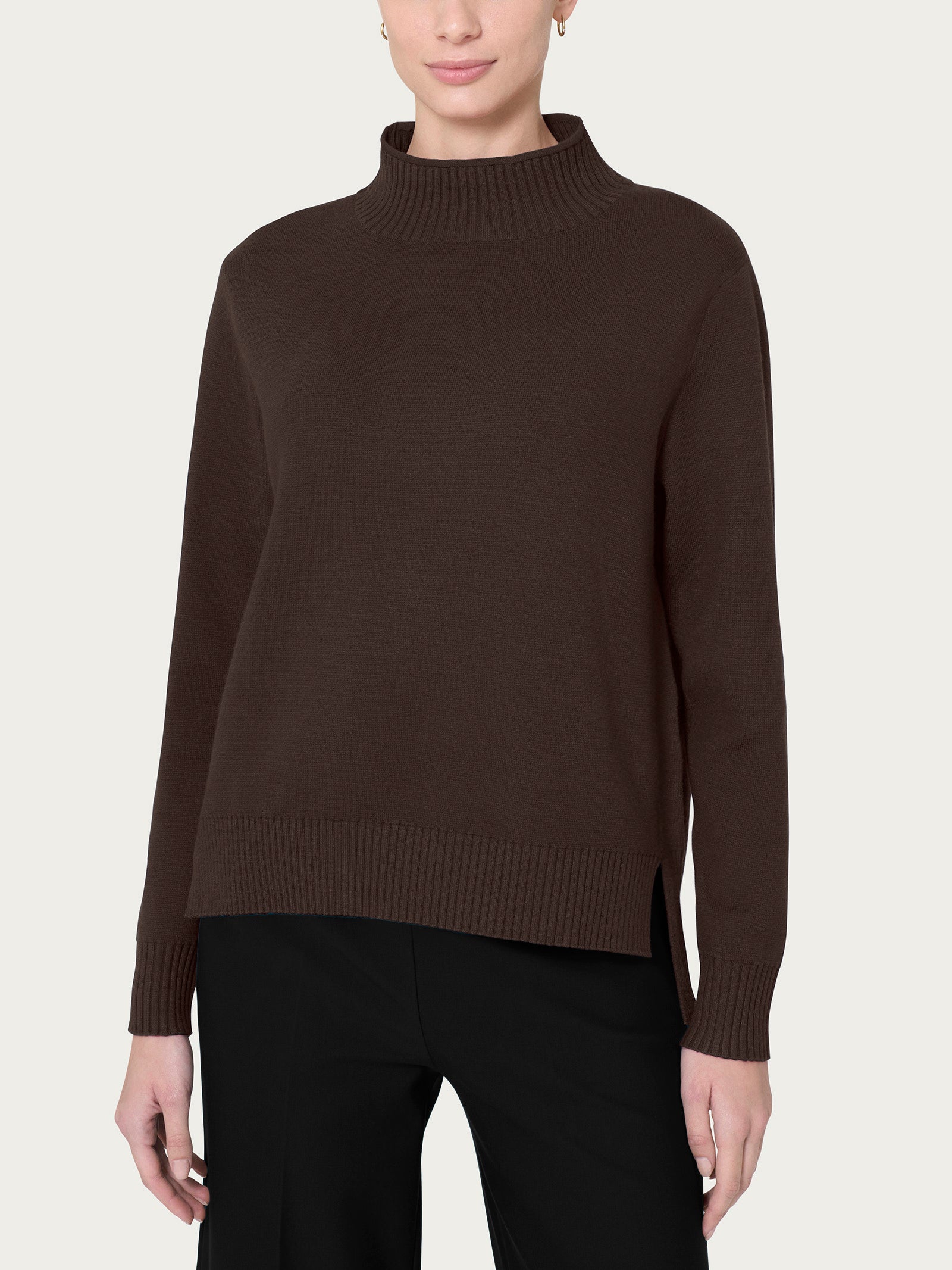 Lupetto in Super Soft Marroni Donna - Ragno