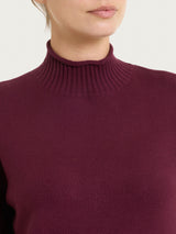 Lupetto in Super Soft Viola Donna - Ragno