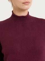 Lupetto in Super Soft Viola Donna - Ragno
