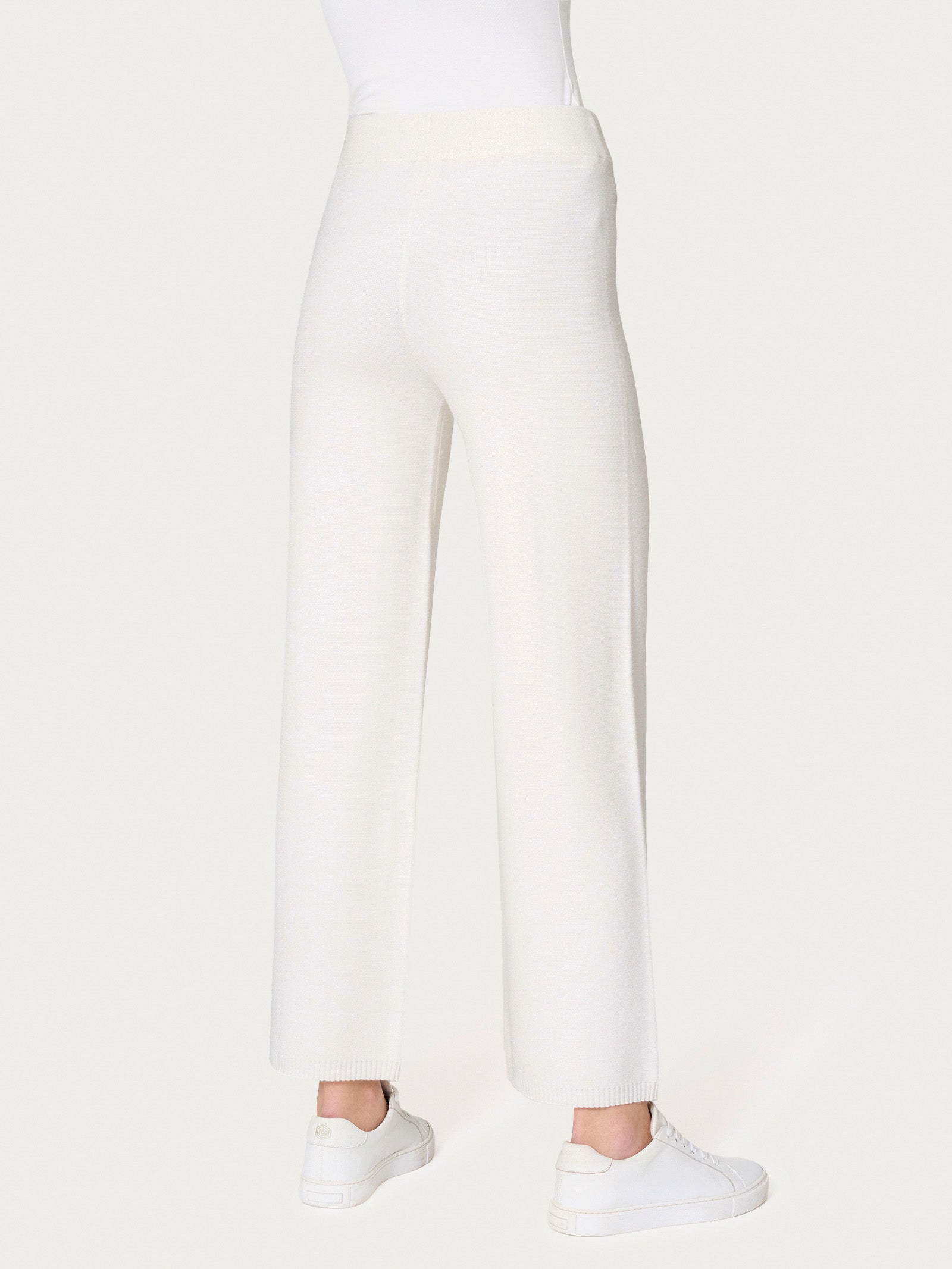 Pantalone ampio in Super Soft Bianchi Donna - Ragno