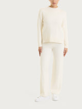 Pantalone ampio in Super Soft Bianchi Donna - Ragno
