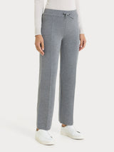 Pantalón ancho de Super Soft negro para mujer - Ragno
