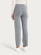 Pantalone ampio in Super Soft Neri Donna - Ragno