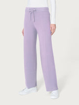 Pantalone ampio in Super Soft Viola Donna - Ragno