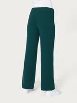 Pantalone ampio in Super Soft Verdi Donna - Ragno