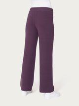Pantalone ampio in Super Soft Viola Donna - Ragno