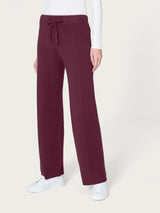 Pantalone ampio in Super Soft Viola Donna - Ragno
