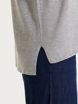 Maglia asimmetrica con girocollo Four Seasons Neri Donna - Ragno