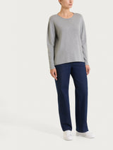 Maglia asimmetrica con girocollo Four Seasons Neri Donna - Ragno