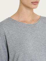 Maglia asimmetrica con girocollo Four Seasons Neri Donna - Ragno