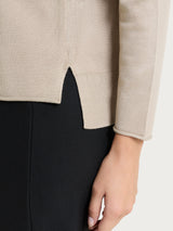 Maglia asimmetrica con girocollo Four Seasons Grigi Donna - Ragno