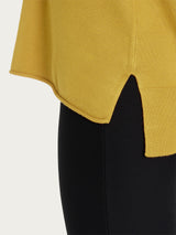 Maglia asimmetrica con girocollo Four Seasons Gialli Donna - Ragno