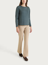 Maglia asimmetrica con girocollo Four Seasons Grigi Donna - Ragno
