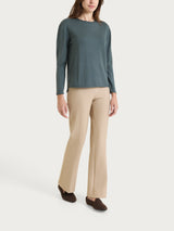 Maglia asimmetrica con girocollo Four Seasons Grigi Donna - Ragno