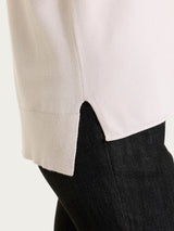 Maglia asimmetrica con scollo a barchetta Four Seasons Viola Donna - Ragno
