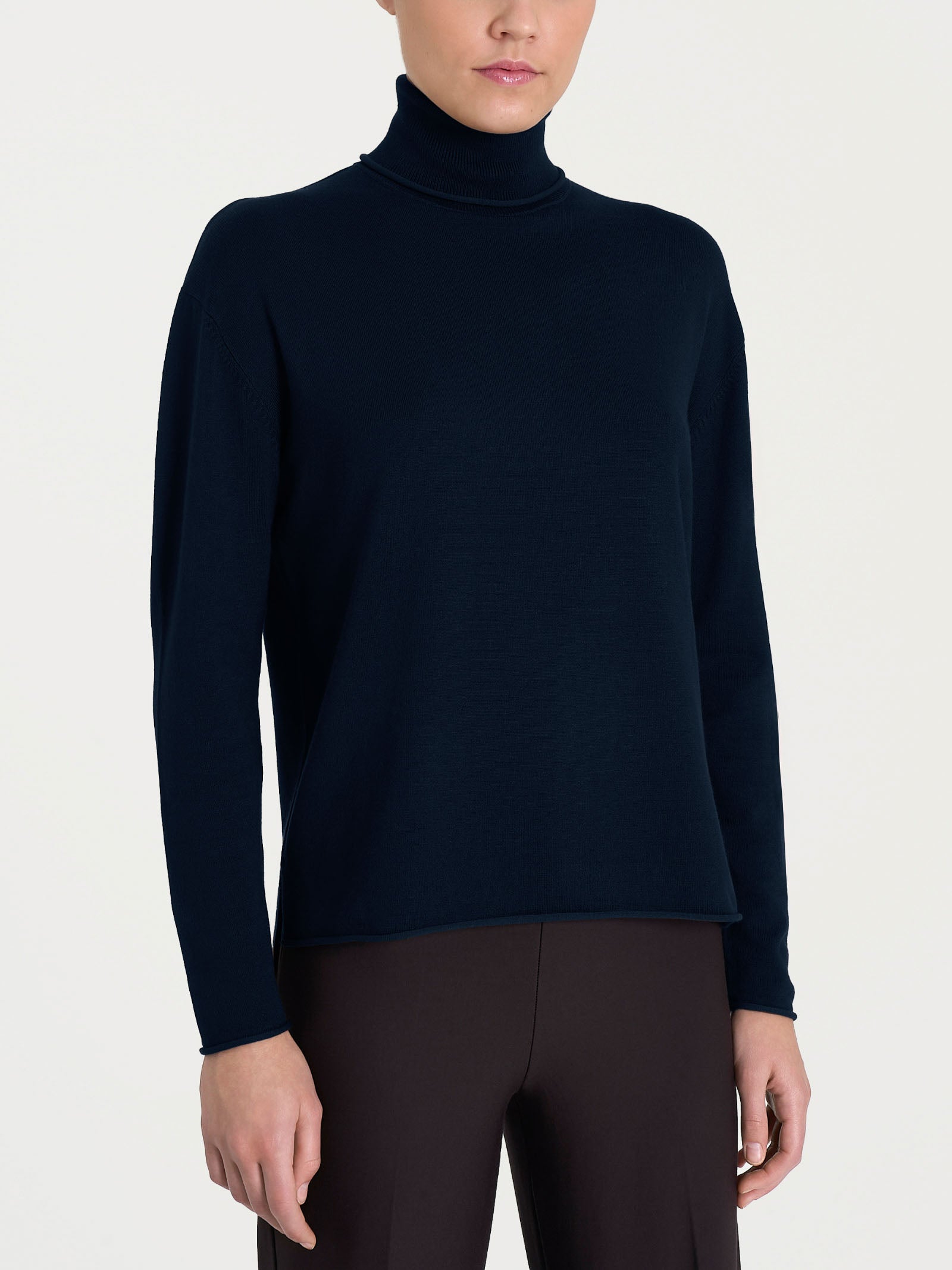 Dolcevita asimmetrico Four Seasons Blu Donna - Ragno